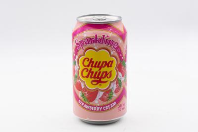 Напиток Chupa Chups Sparkling Strawberry 0.345л