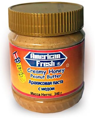 Арахисовая паста American Fresh with Honey медовая