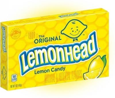 Конфеты Lemonhead Оригинал Лимон 23 гр
