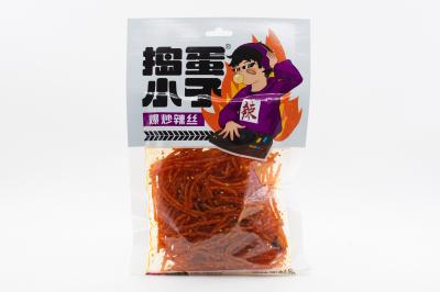 Соевое мясо Daodanxiaozi Острые соломки (фиолетовые) 102г