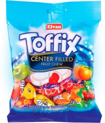 Конфеты мягкие жевательные Toffix ассорти 200 гр